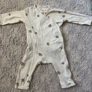KONGES SLOJD Lemon Onesie Bodysuit 50 cm Newborn 0-3 Months